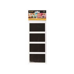 Etiquette adhésive Ardoise noir 8,5x5 cm - Image principale