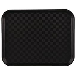 Plateau en polypropylène fast food 35x27 cm noir - Image principale