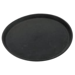 Plateau limonadier rond 41 cm noir - Image principale