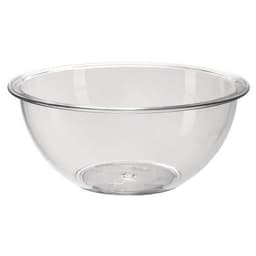 Saladier en plastique 18x7,5 cm 85cl transparent - Image principale