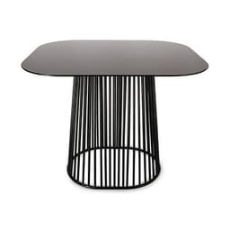 Support réhausse fil métal 30,7x25,3x20,2 cm noir-Revol - Image principale
