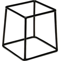 Support saladier en zinc 18x18x18 cm noir - Image principale