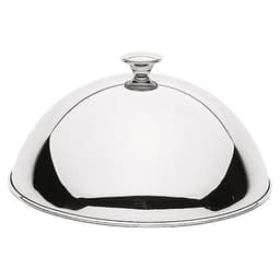 Couvre-Assiette dôme inox ø26 cm gris - Image principale