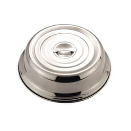 Couvre-Assiette inox ø26 cm gris - Image principale
