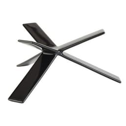 Support buffet en métal gommé ø 16 hauteur 8 cm argent - Image principale