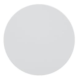 Assiette plate en porcelaine ø21 cm blanc-Eloa - Image principale