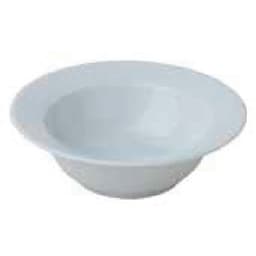 Assiette creuse en porcelaine ø23 cm blanc-Panama - Image principale