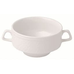Bol en porcelaine ø12 cm 45cl blanc-Panama - Image principale