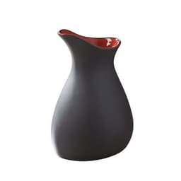 Crémier en porcelaine 10cl noir/rouge piment-Solid & Likid-Revol - Image principale