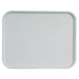 Plateau en polyester gris fumé-Basik Economique - Image principale