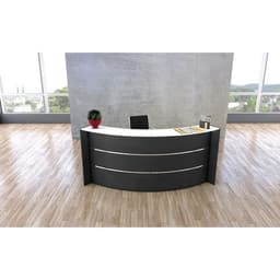 Banque d'accueil Bari Anthracite - Image 2