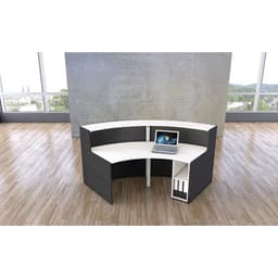 Banque d'accueil Bari Anthracite - Image 3