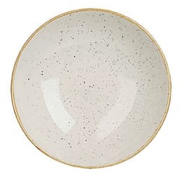 Assiette creuse en porcelaine ø24,8 cm ivoire-Stonecast-Churchill - Image principale