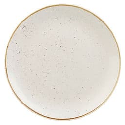 Assiette plate en porcelaine ø28,8 cm ivoire-Stonecast-Churchill - Image principale