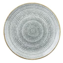 Assiette plate en porcelaine ø26 cm gris-Studio Print-Churchill - Image principale