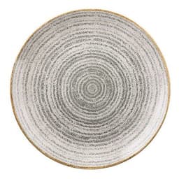 Assiette plate en porcelaine ø28,8 cm gris-Studio Print-Churchill - Image principale