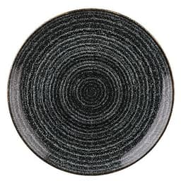 Assiette plate en porcelaine ø28,8 cm noir-Studio Print-Churchill - Image principale