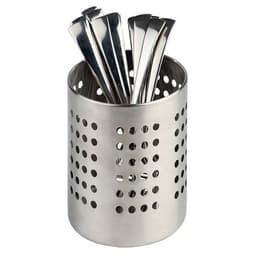 Pot à couverts inox ø12 cm - Image principale