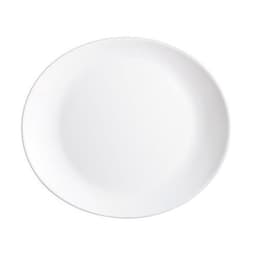 Assiette à steak en verre trempé blanc-Restaurant-Arcoroc - Image principale