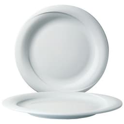 Assiette plate en porcelaine ø23 cm blanc-xTanbul - Image principale