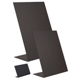 Lot de 3 ardoises de table en acrylique en de forme L A6 - Image principale