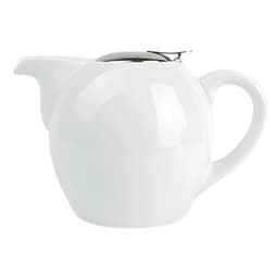 Théière avec filtre en porcelaine-Camelia In Situ - Image principale