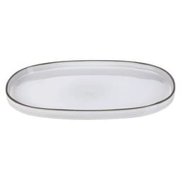 Assiette ovale en porcelaine-Caractere-Revol - Image principale