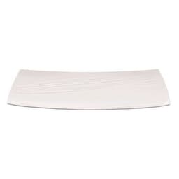 Assiette rectangulaire en porcelaine-Foodj'I - Image principale