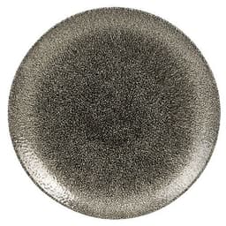 Assiette plate en porcelaine-Raku - Image principale