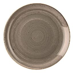 Assiette plate en porcelaine-Stonecast - Image principale