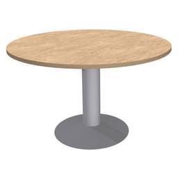 Table réunion ronde Lounge Ø 100 cm pied central Simmob - Image 10