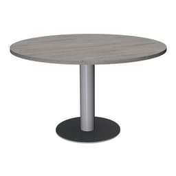 Table réunion ronde Lounge Ø 100 cm pied central Simmob - Image 5