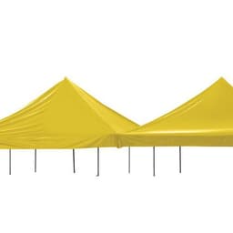 Kit de jonction pour stand buvette 4,50 x 4,50 m - jaune - Image principale