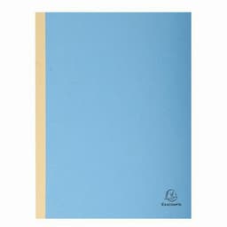 Lot de 25 Chemises dos toilé Forever® 320g/m2 - 24x32cm-Bleu vif - Image principale