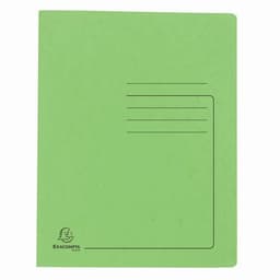 Lot de 25 Chemises à lamelle carte lustrée - A4-Tilleul - Image principale