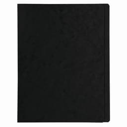 Lot de 25 Chemises à lamelle carte lustrée - A4-Noir - Image principale