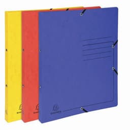 Set de 2 Classeur 2 anneaux 15mm carte lustrée imprimée assorties - Image principale