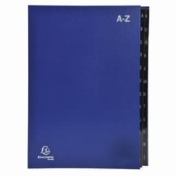 Lot de 8 Trieur rigide Economique Ordonator 24 compartim. Alp. Bleu - Image principale