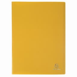 Lot de 12 Protège-documents en PP souple OPAK 100 vues -Jaune - Image principale