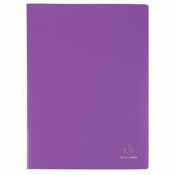 Lot de 12 Protège-doc en PP 5/10e OPAK poch. Cristal 60 vues -Violet - Image principale