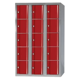 Armoire non visitable Omega sans pieds 3 colonnes - Manutan Expert - Image principale