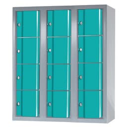 Armoire non visitable Omega sans pieds 3 colonnes - Manutan Expert - Image 2