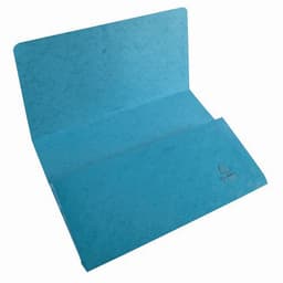 Lot de 25 Chemise poche 1928 265g/m2 - Foolscape-Turquoise - Image 2
