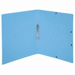 Lot de 10 Classeur 2 anneaux 15mm carte lustrée imprimée -A4-Turquoise - Image 2