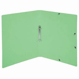 Lot de 10 Classeur 2 anneaux 15mm carte lustrée imprimée - A4-Tilleul - Image 2