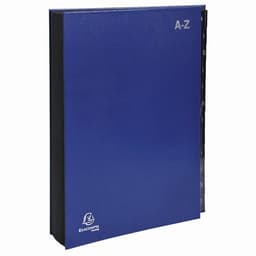 Lot de 8 Trieur rigide Economique Ordonator 24 compartim. Alp. Bleu - Image 2