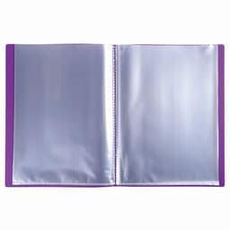 Lot de 8 Protège-doc en PP 5/10e OPAK poch. Cristal 200 vues -Violet - Image 2
