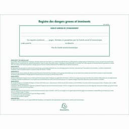 Piqûre Registre des dangers graves et imminents  20 pages - Image 2