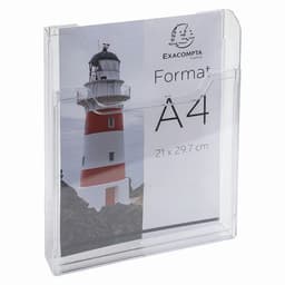Lot de 10 Box mural A4 vertical-Cristal - Image 2