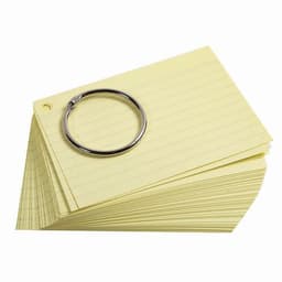 Set de 19 Pk de 50 Flashcards s film+ann. bristol perforé A7assorties - Image 4